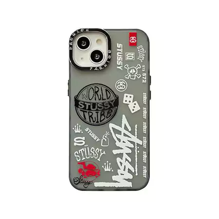 流行り面白い ステューシースマホケース iphone 16 ケース 衝撃吸収ソフトゴームstussy iphone 15 ケース 低価格高品質コピー専門店