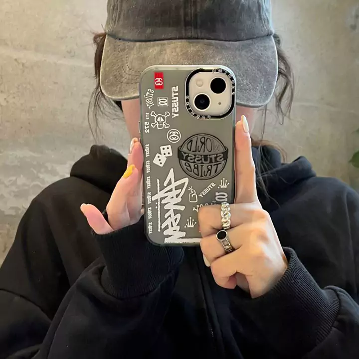 流行り面白い ステューシースマホケース iphone 16 ケース 衝撃吸収ソフトゴームstussy iphone 15 ケース 低価格高品質コピー専門店