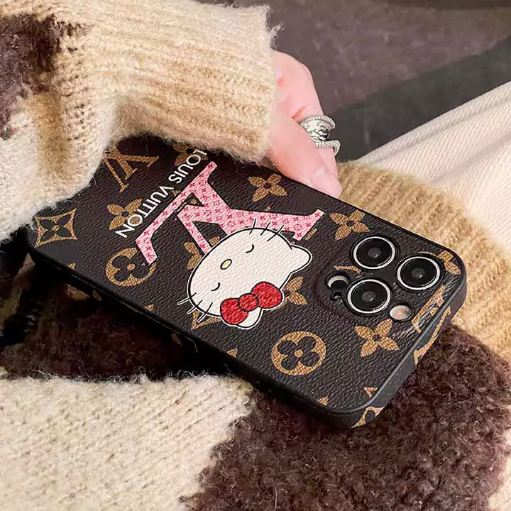 高品質ソフトゴーム vuitton風 iphone 16 スマホケース 薄型 holle kitty アイフォーン 16 pro 携帯ケース アイホン 16pro max 携帯ケース ブランドロゴブランドロゴ ルイビトン風 iphone 15pro ハローキティ ケース 